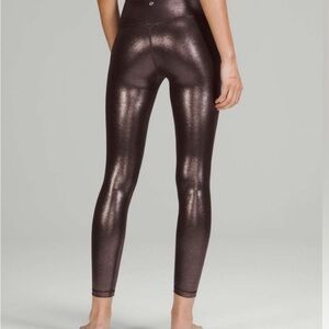 Lululemon Align High Rise Shine Leggings